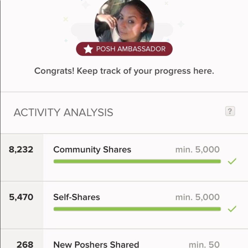 Yayyyyy!!! I’m a Posh Ambassador 🎉🎉🎉